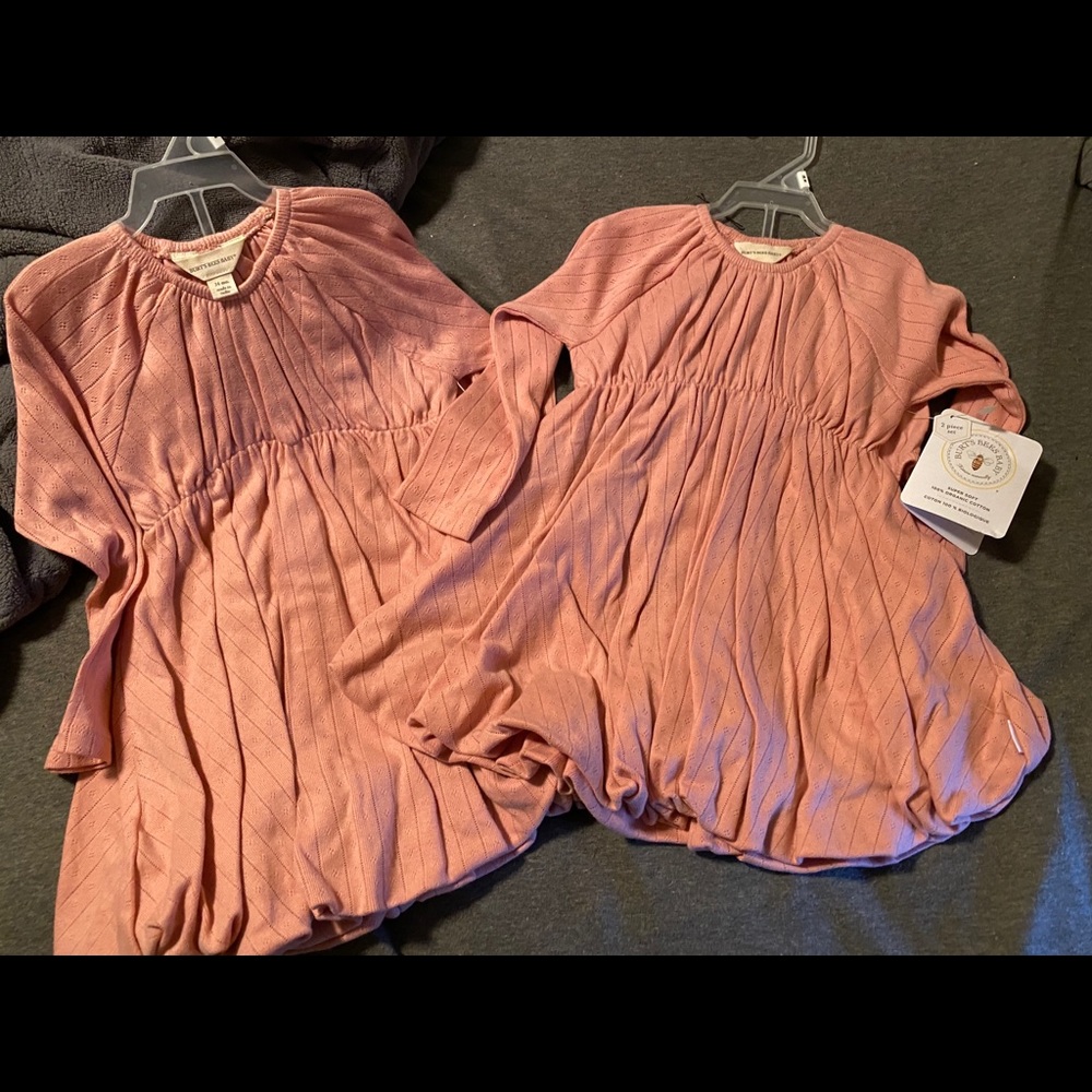 Twin Burts bees Dresses new with tags